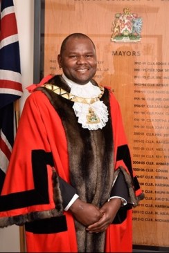 Cllr Ernest Ezeajughi Mayor of Brent